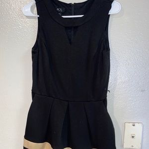 BCX Black & Gold Dress